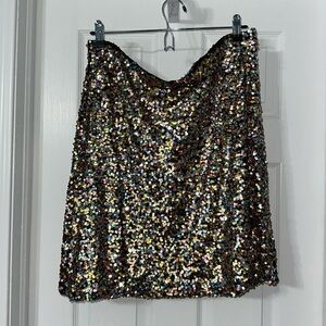 Reitmans Sequin Mini Skirt